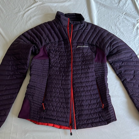 Eddie Bauer Storm 800 Insulated Goose Down Puffer Jacket Purple - Picture 1 of 9